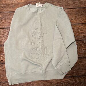 Disney H&M Green Mickey Mouse Sweatshirt